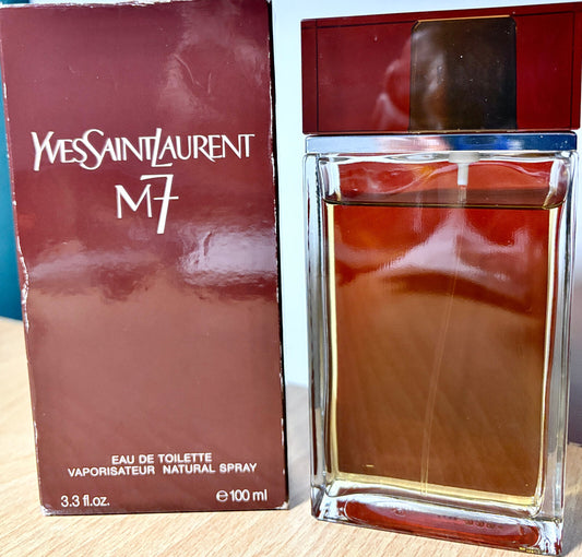 Ysl M7 edt 100 ml. (code 8KAA) con scatola pieno al 89%