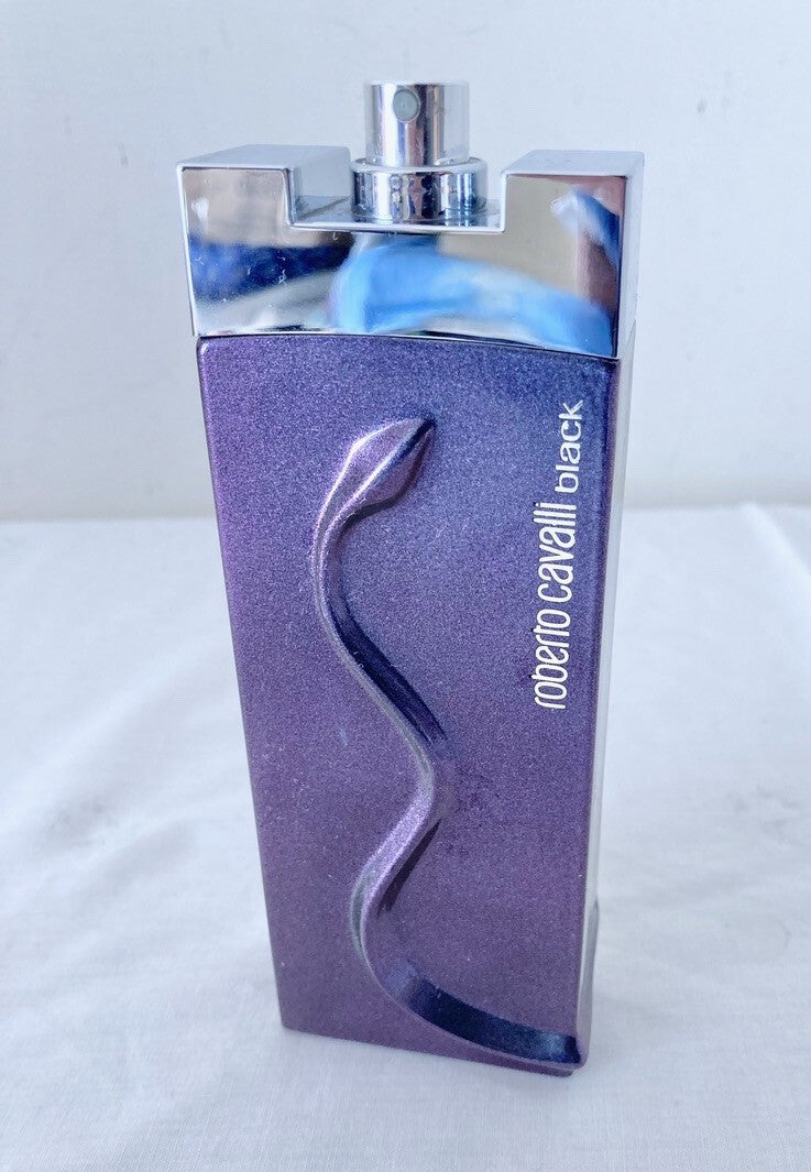 Roberto Cavalli Black edt 100 ml (entamé, lire attentivement)