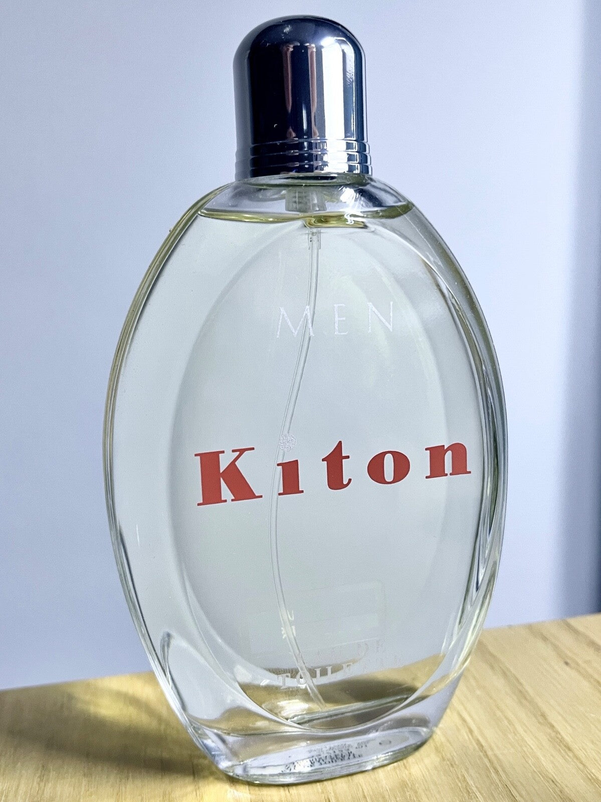 Kiton Men edt 125 ml vintage discontinued (fabriqué au RU) Sans boîte